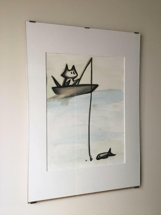 Casa Do Gato Que Queria Ser Pescador Peniche Esterno foto